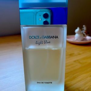 Dolce & gabanna light blue.